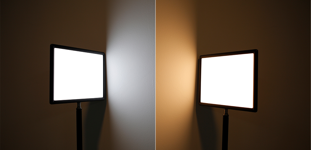 NEEWER NL-192AI cool and warm color-temperature output
